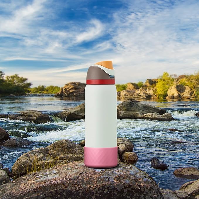 Silicone Boot for Owala Water Bottle 24 oz 32 oz 40 oz, Anti-Slip Protective Sleeve for FreeSip/Twist/Flip Stainless Steel Water Bottles Accessories BEONSKY