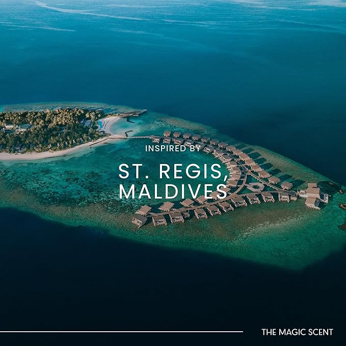 The Magic Scent Mandarin Blossom Diffuser Oil - Hotel & Home Luxury Scents Inspired by St. Regis Hotel, Maldives - Diffuser Oil Scents for Home Designed for Use in All Diffusers - 4 fl oz, 120 mL - Bloomnest