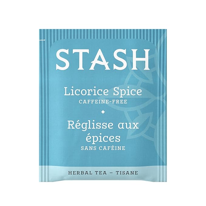 Stash Tea Licorice Spice Herbal Tea, 6 Boxes With 20 Tea Bags Each (120 Tea Bags Total) - Bloomnest