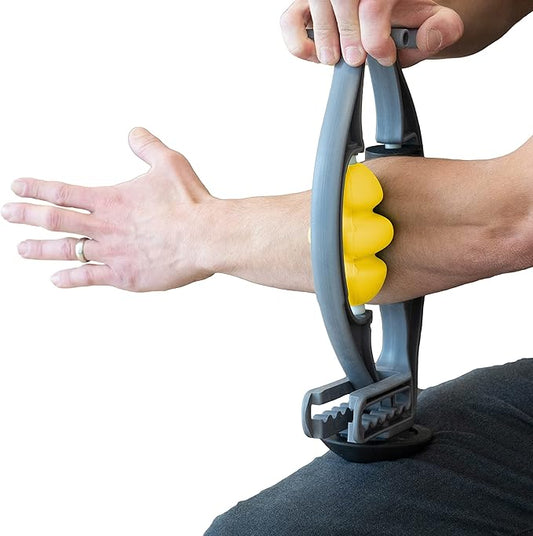 Rolflex Arm & Leg Massager Roller – Muscle Roller to Address Golfer’s Elbow, Tennis Elbow, Carpal Tunnel & More – Arm & Leg Massage Roller for Muscle Tightness & Faster Recovery - Bloomnest