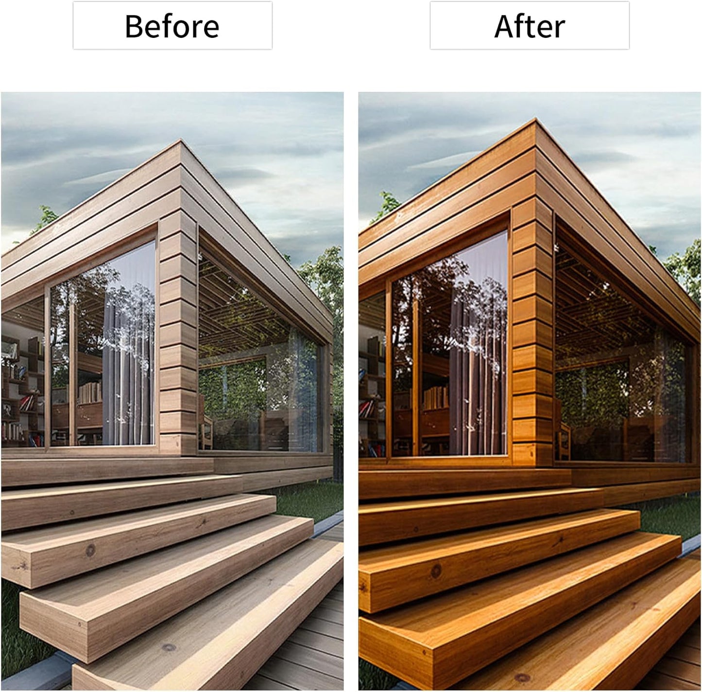 8 oz 100% Natural Pure Tung Oil for Wood Finishing Food Grade Safe, Waterproof Tung Oil for Wood Floors Indoor & Outdoor Furniture