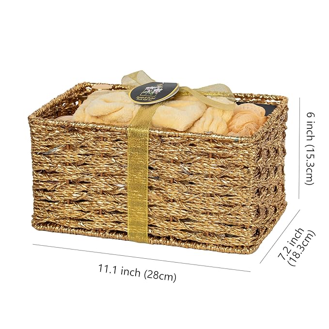 35 Pcs Valentines Day Gifts for Women, Orchid Spa Gift Basket Set, Self-Care Relaxation Kit, Face Skin Care Set, Bath & Body Care Set, Bath Bomb, Birthday, Mother's Day, Christmas, Wife, Anniversary