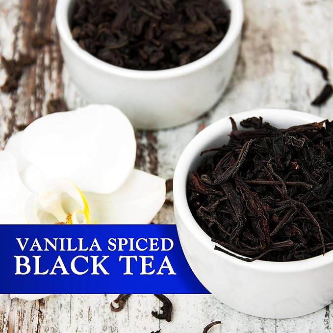 Constellation Tea Vanilla Spice Black Tea Pods Compatible with K Cup Brewers Including 2.0, 40 Count - Bloomnest