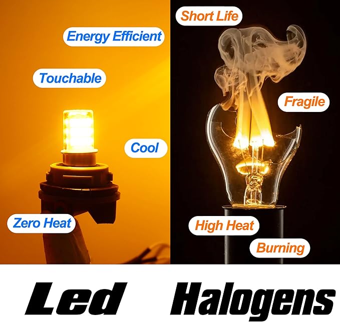 Himalayan Salt Lamp Rock Bulb Dimmable E12 led Sleep Night Light Bulb 2200K Amber Warm, Kx-2000 40W Candelabra T6 C7 4W e12 led Candle Bulbs 450lm for Therapy Mood Soothing Bedroom Nursery,6Pack - Bloomnest