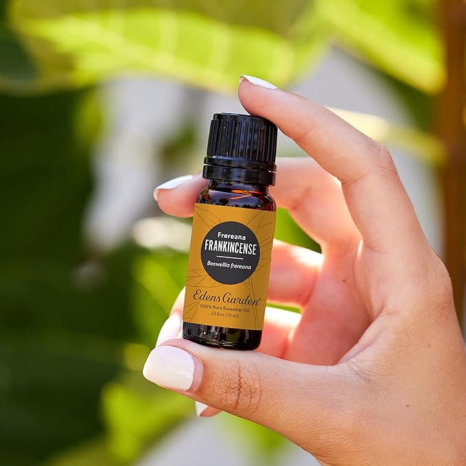 Edens Garden Frankincense- Frereana Essential Oil- 100% Pure Premium Grade, Undiluted, Natural, Therapeutic, Aromatherapy, The Best for Diffuser, Skin, Face, Hair 10 ml (.33 fl oz) - Bloomnest