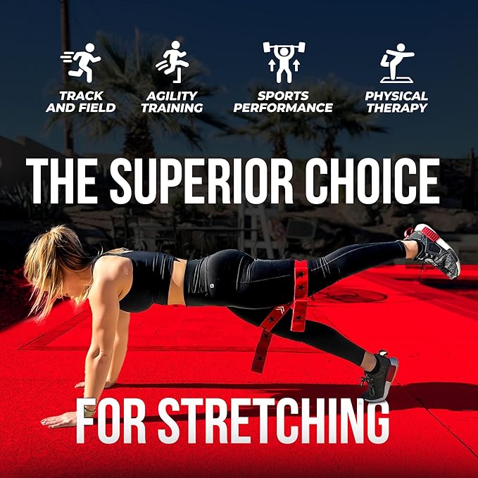 Two8 Bands Multi Loop Resistance Band for Working Out - Home Gym Loop Resistance Bands for Women & Men, Athletic Rehab Equipment Workout Loops, Sports Fitness Gear - Bloomnest