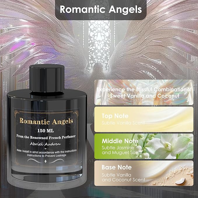 Car Air Freshener Refill — French-Inspired Fragrance for a Healthier Driving Experience(Angels) - Bloomnest