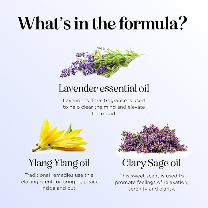 Sleep Essential Oil Blend for Diffuser - Dream Essential Oils for Diffusers Aromatherapy and Relaxation with Clary Sage Ylang-Ylang Roman Chamomile and Lavender for Sleep Time Support (10mL) - Bloomnest