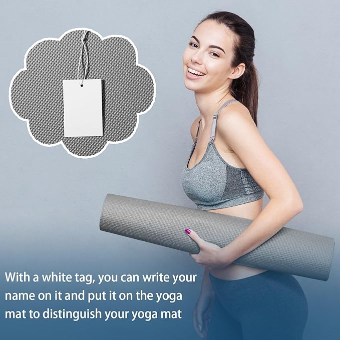 10 Pack Yoga Mats Bulk, 68'' x 24'' x 4mm Thick Yoga Mats for Kids and Adult Gym Mats Bundle Latex Free Exercise Mats with Non Slip Texture for Outdoor Yoga, Pilates or Workout - Bloomnest