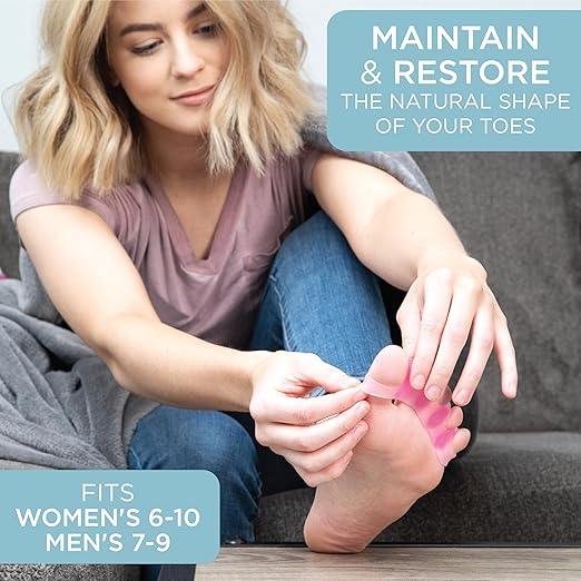 Mind Bodhi Toe Separators/Toe Spacers - For Men and Women - Regular Size – Pink - Bloomnest