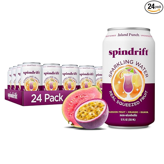 Spindrift Island Punch Can 12 Ounce (Pack of 24) - Bloomnest