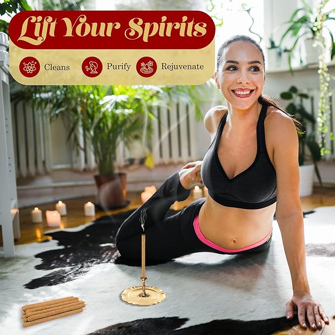 New Age Imports, Inc.® ~ Premium Palo Santo Holy Wood 3-4" Inches Size Hand Rolled Incense Sticks from Peru. Great for Meditation, Smudging Insenses, Spiritual Cleansing Inscent (10 Sticks Pack) NewAgeImportsInc