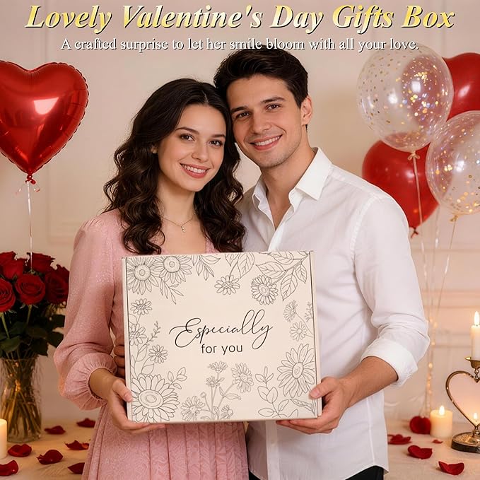 Birthday Gifts for Women Self Care Get Well Soon Gift Baskets, Spa Care Package Thinking of You Sunflower Gifts, Sending Sunshine Box Unique Valentine's Day Gift for Women Wife Her Girlfriend Mom Sis - Bloomnest