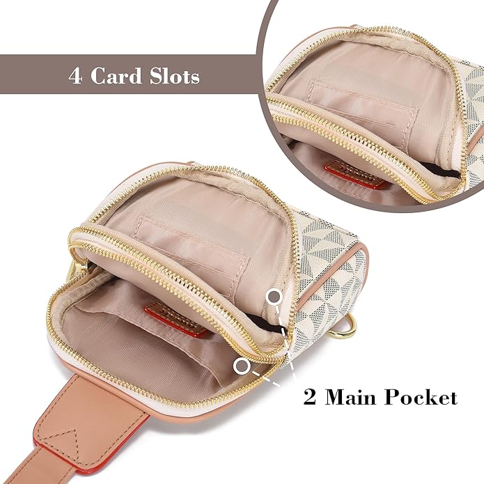 INICAT Small Sling Bag for Women Everyday & Travel Crossbody Bags Lightweight Cross Body Purses Vegan Leather - Bloomnest