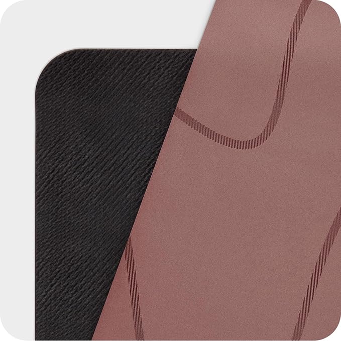 WeGym Yoga Mat, 4mm Cushioned Exercise Mat for Yoga, Pilates, Home Workouts - Anti Slip Polyurethane Suede Yoga Mat with Carrying Strap