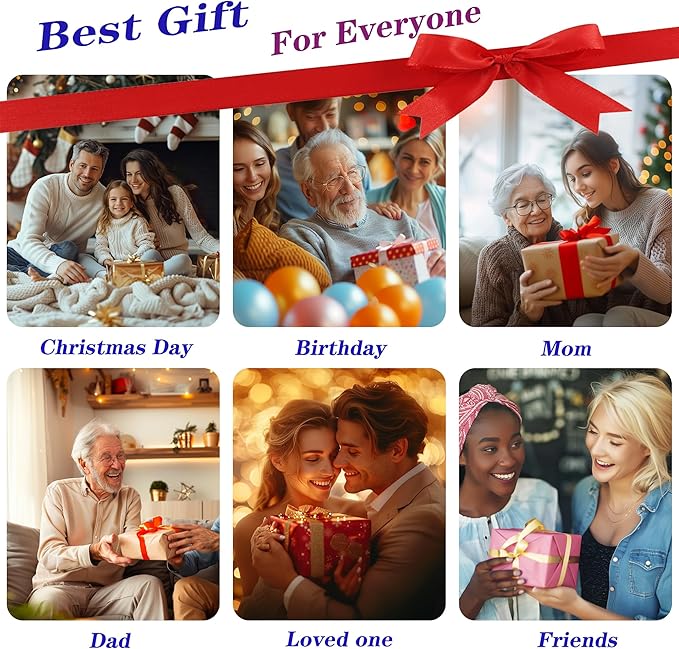 Shiatsu Neck and Back Massager with Heat, Electric Deep Tissue Kneading Neck and Shoulder Massage, Best Gifts for Women Men Mom Dad Mothers Fathers Day Birthday Gift (NOT Cordless)