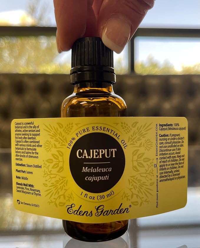 Edens Garden Cajeput Essential Oil- 100% Pure Premium Grade, Undiluted, Natural, Therapeutic, Aromatherapy, The Best for Diffuser, Skin, Hair, Humidifiers 30 ml (1 fl oz) - Bloomnest
