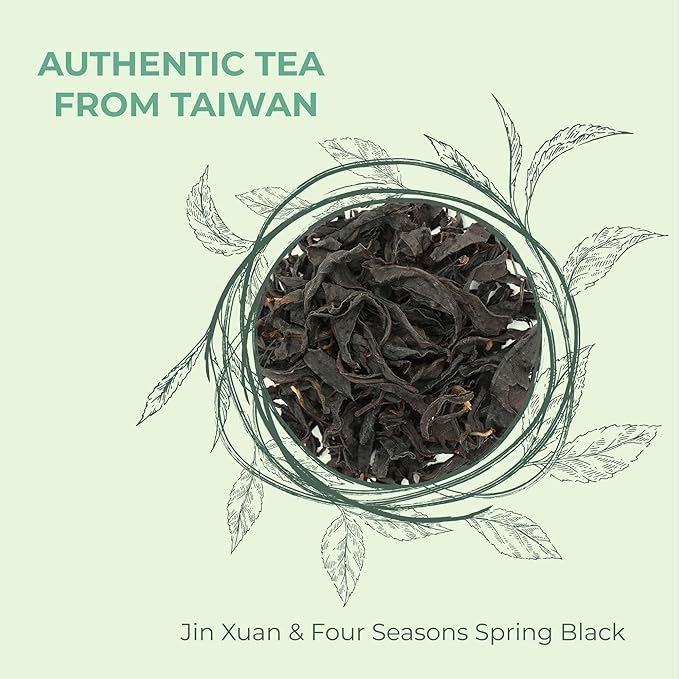 Clouty Space, Authentic Taiwan Black Tea, Farm Direct, Floral Aftertaste, Honey Petal, 10 Tea Sachets (30g) - Bloomnest
