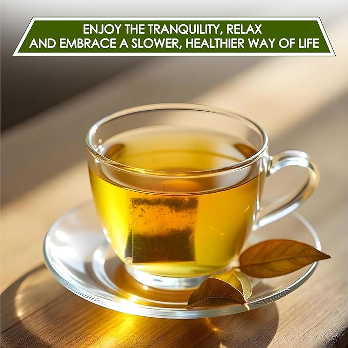 NHAT ANH FARM - Premium Bay Leaf Tea Bags, 100 Tea Bags, 100% Natural Dried Bay Leaf, Sugar-Free, Caffeine-Free, No Additives. Herbal Infusion For Daily Wellness - Bloomnest