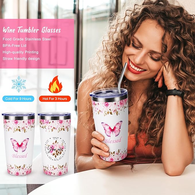 Fortuning's JDS 14PCS Christian Gifts for Women: Faith, Inspirational, Spiritual, Religious, Catholic, Baptism, Get Well Soon, Mother's Day Gifts for Mom, Wife, Girlfriend, Sister - Bloomnest