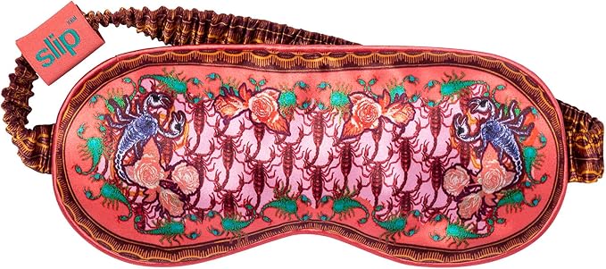 slip Pure Silk Sleep Mask - 100% Pure 22 Momme Mulberry Silk Eye Mask - Comfortable Sleeping Mask with Elastic Band, Zodiac Collection: Scorpio - Bloomnest