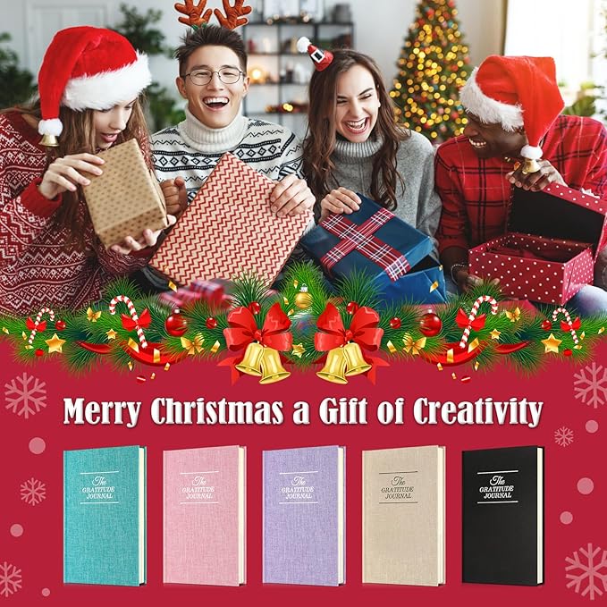 The Gratitude Journal, manifestation journal, Daily Journal with Prompts for Affirmation, Happiness, Mindfulness, Positivity, Wellness, Undated Journal for Women & Men(8.5 * 5.5 inches) - Bloomnest