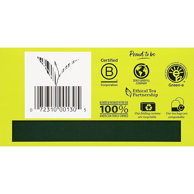 Bigelow Green Tea w/ Peach Tea Bags, 20 ct - Bloomnest