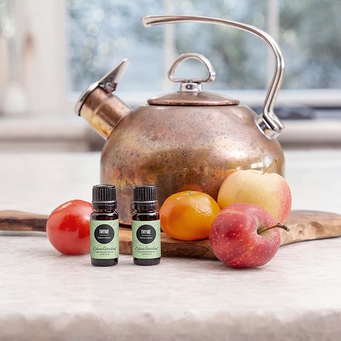 Edens Garden Thyme Essential Oil- 100% Pure Premium Grade, Undiluted, Natural, Therapeutic, Aromatherapy, The Best for Diffuser, Candle, Laundry, Kid Safe 10 ml (.33 fl oz) - Bloomnest