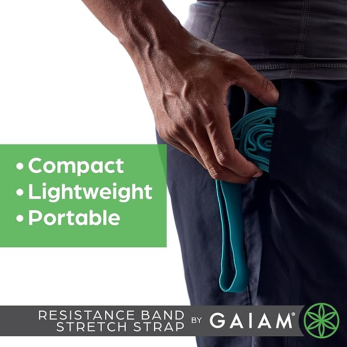 Gaiam Restore Resistance Band Stretching - Bloomnest