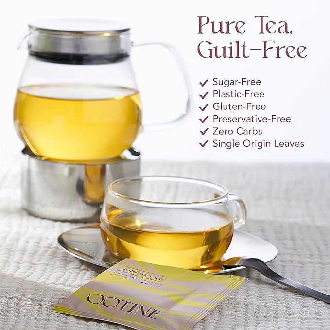 OOTINE Oolong Tea Bags – Taiwan Tea Loose Leaf Gift Set (3 Flavors, 9 Pyramid Sachets), Individually Wrapped, Handcrafted, Single-Origin Taiwanese Oolong, Multiple Infusions - Bloomnest