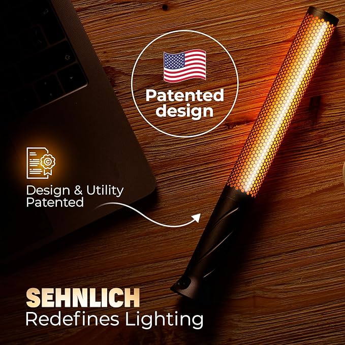LED Candle Light, Cordless Table Lamps, Bedside Lamps w/2 Modes, Rechargeable Candlestick, Modern Table Lamp w/2600 mAh Battery, nightstand lamp, Bedroom lamp - Bloomnest