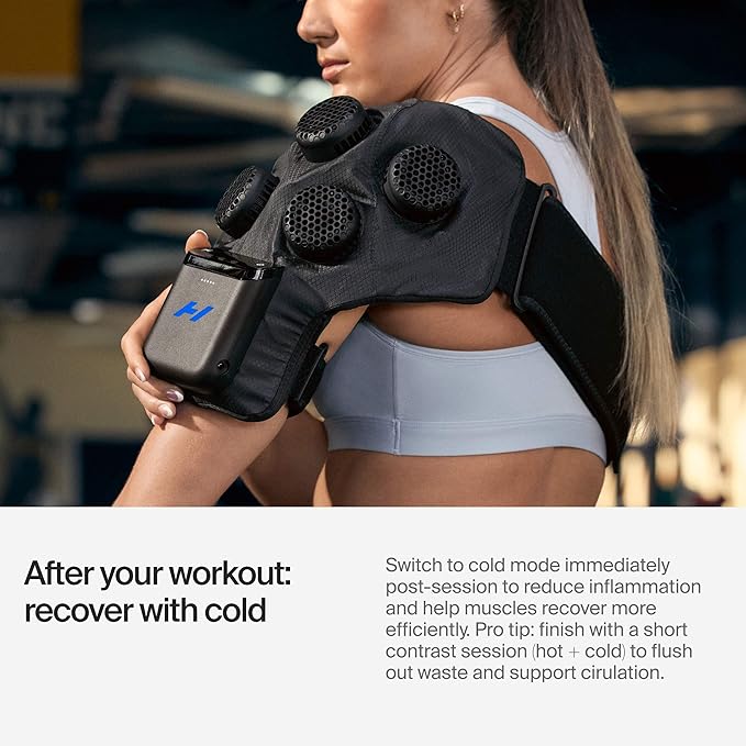 Hyperice X2 Shoulder - Advanced Heat and Cold Contrast Therapy - Pain and Inflammation Relief - Provides Increased Range of Motion - FSA-HSA - Bloomnest