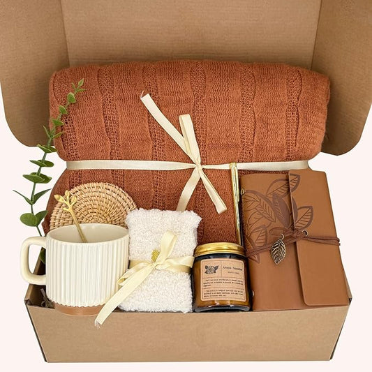Get Well Soon Gift Baskets for Women,Self Care Package Box, Sympathy Gifts for Loss of Loved One,Thinking of You/Mothers Day/Grief/Bereavement/Miscarriage Gifts for Women - Bloomnest