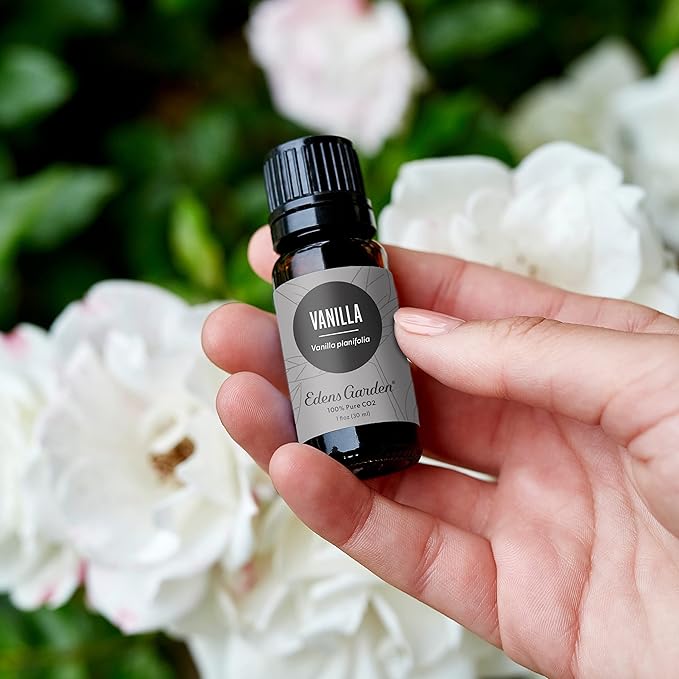 Edens Garden Vanilla CO2 Essential Oil- 100% Pure Premium Grade, Undiluted, Natural, Therapeutic, Aromatherapy, The Best for Diffuser, Skin, Candle, Humidifiers 10 ml (.33 fl oz) - Bloomnest