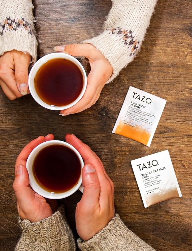TAZO Tea Bags Sampler Assortment Variety Pack Gift Box (42 Count) 14 Different Flavors Gifts for Her Him Women Men Tea Lovers Couples Family Friends Coworker - Bloomnest