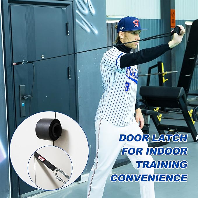 Resistance Bands for Pitchers, Baseball & Softball Training Equipment for Improving Arm Strength & Pitching Training, Baseball Pitching Bands for All Skill Levels - Bloomnest