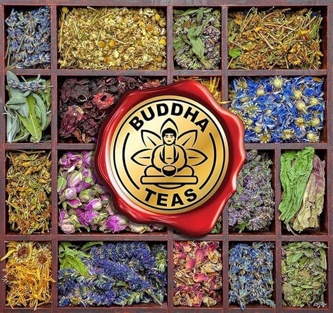 Buddha Teas - Ashwagandha Root Tea - Herbal Tea - Promote Cleansing & Wellness - With Antioxidants & Minerals - Clean Ingredients - Caffeine Free - OU Kosher - 18 Tea Bags (Pack of 1) - Bloomnest