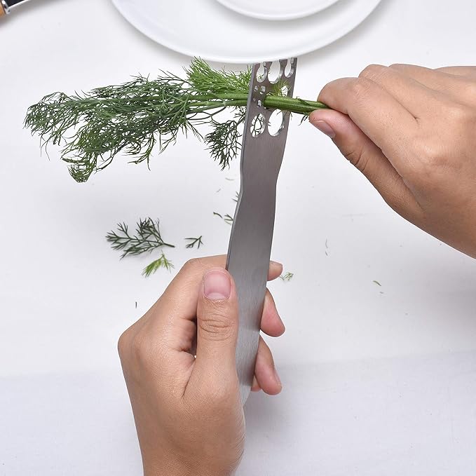 Stainless Steel Kale, Chard, Collard Greens and Herb Stripper - Bloomnest
