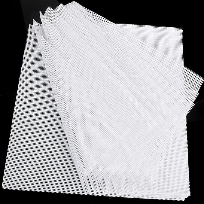 10 Pcs/Sets Silicone Dehydrator Sheets for Food Dehydrator & Freeze Dryer, 14x14 in - Bloomnest