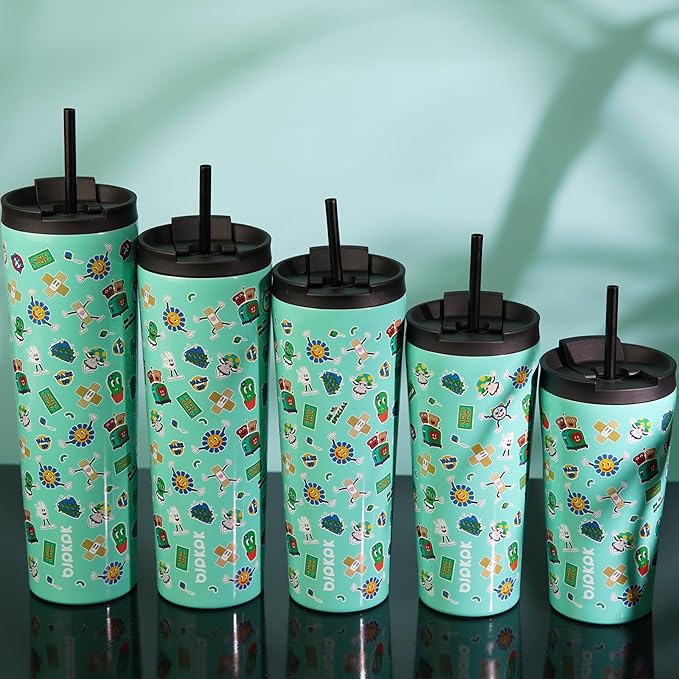 BJPKPK 22oz Tumbler With lid And Straw Stainless Steel Travel Coffee Mug Insulated Tumblers Cups,Passionate Red - Bloomnest