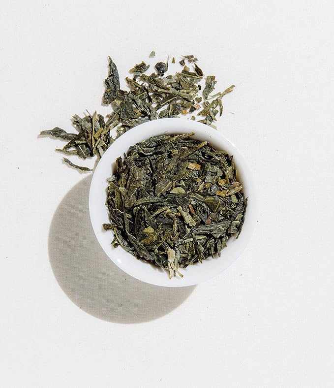 Art of Tea | Organic Sencha Green Tea Bags | 50 Eco Friendly Pyramid Tea Bag Sachets - Bloomnest