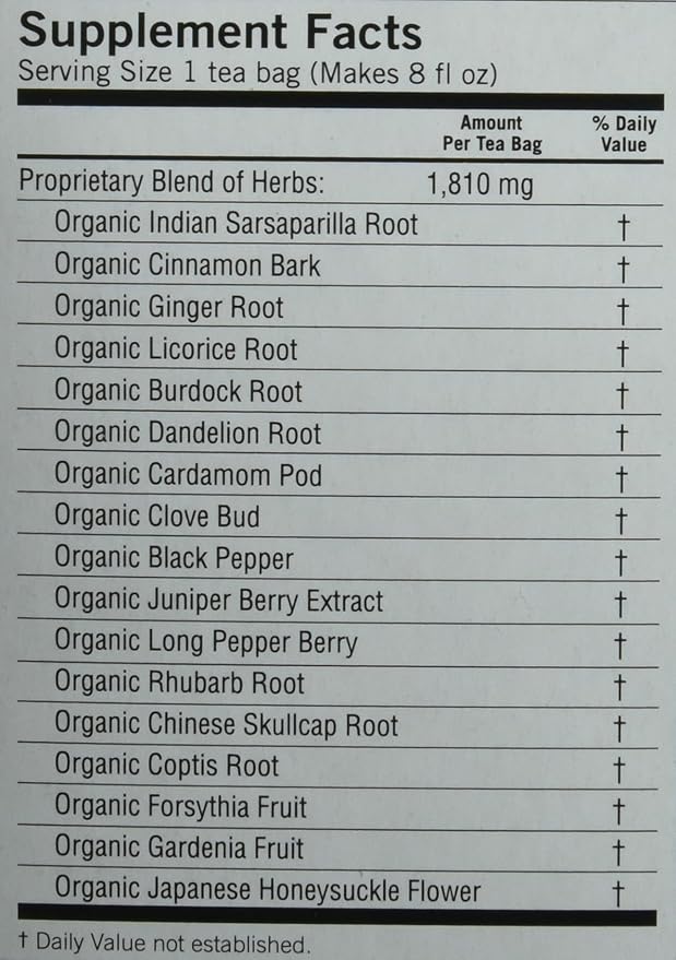 Yogi Organic Detox Tea, 16 ct - Bloomnest