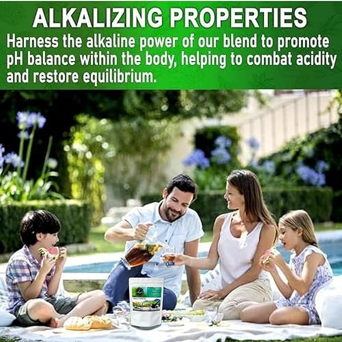 Tea Absolute AlkaBlend – Organic Loose Leaf Herbal Tea for Detox, Digestion, Immunity & Energy – Alkaline Wellness Blend, Vegan, Caffeine-Free, Non-GMO - Bloomnest