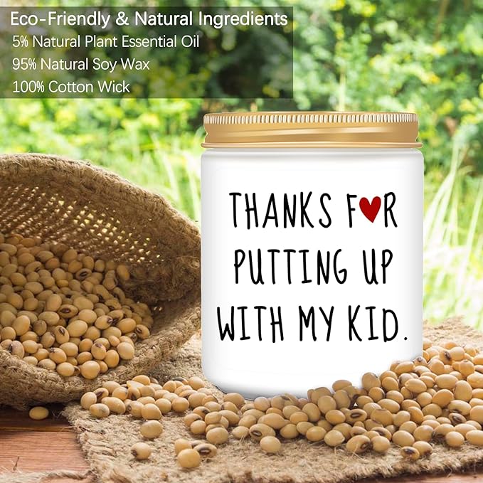 Teacher Appreciation Gifts, Teacher Gifts, Funny Anniversary Birthday Christmas Retirement Thanksgiving Best Gift for Teachers, Unique Lavender Scented Candles - Bloomnest