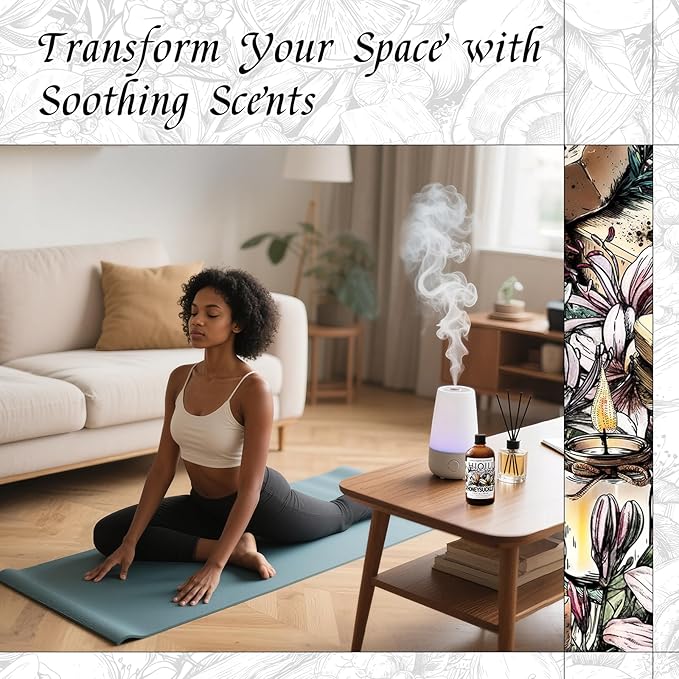 HIQILI Honeysuckle Fragrance Oil for Home Diffuser, Perfect for Candle & Soap Making, Relaxation, Beautiful Gifts - 5.07 Fl Oz HIQILI