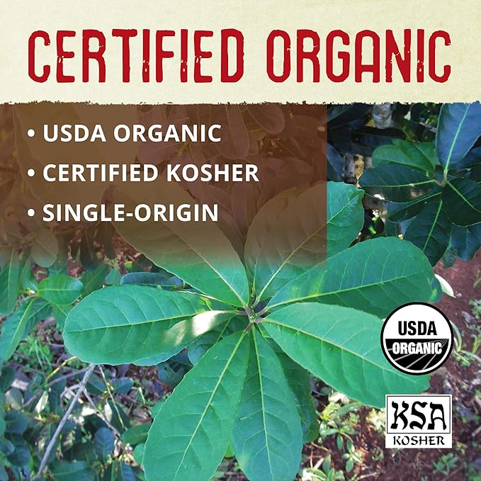 ECOTEAS Organic Yerba Mate Loose Leaf Tea – Natural Energy & Detox Herbal Tea – Coffee Alternative - Kosher, Non-GMO, Gluten-Free - Unsmoked Pure Leaf from Argentina, 1 lb (Pack of 1) - Bloomnest