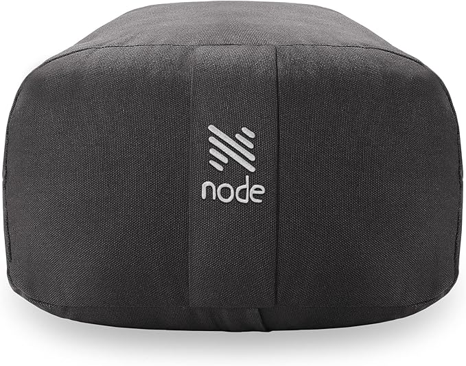 Yoga Meditation Cushion, 25" x 12" Rectangular Bolster with Organic Cotton Cover - Bloomnest