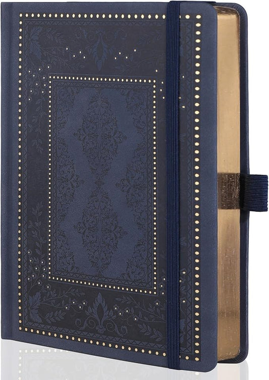 TIEFOSSI Dot Journals for Women Men, Dot Journals for Writing Women, 160gsm Thick Paper, 190 Numbered Pages, for Planner Organization - Bloomnest