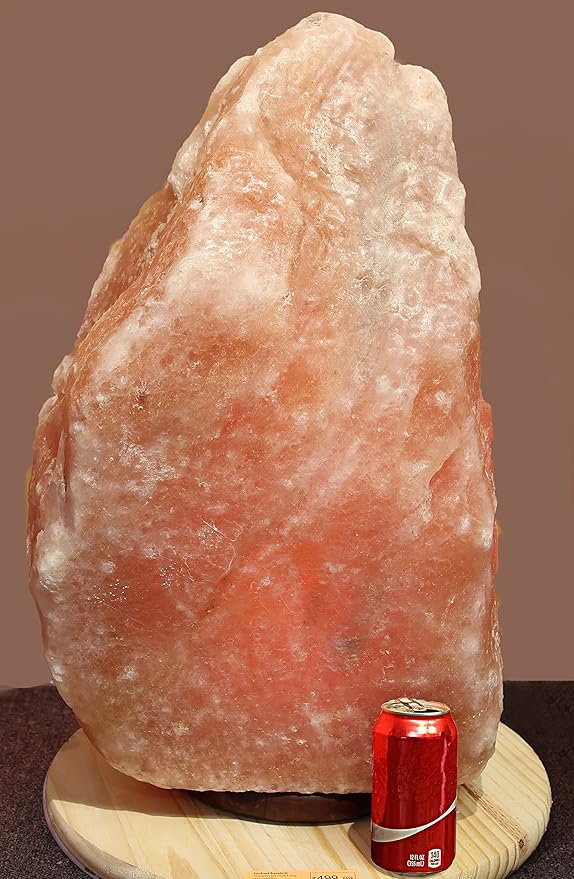 Giant Natural Himalayan Crystal Rock Salt Lamp 215~230 lbs