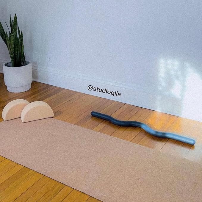Ananday Premium Cork Yoga Mat - Sustainable, Non-Toxic & PVC-Free, Non-Slip, Perfect for Hot Yoga, Pilates & Exercise - Cushioned for Superior Comfort & Support - Bloomnest